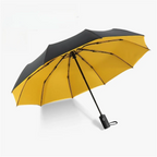 Automatic Folding Umbrella – Windproof & Waterproof | 10-Rib Double Canopy | Men & Women