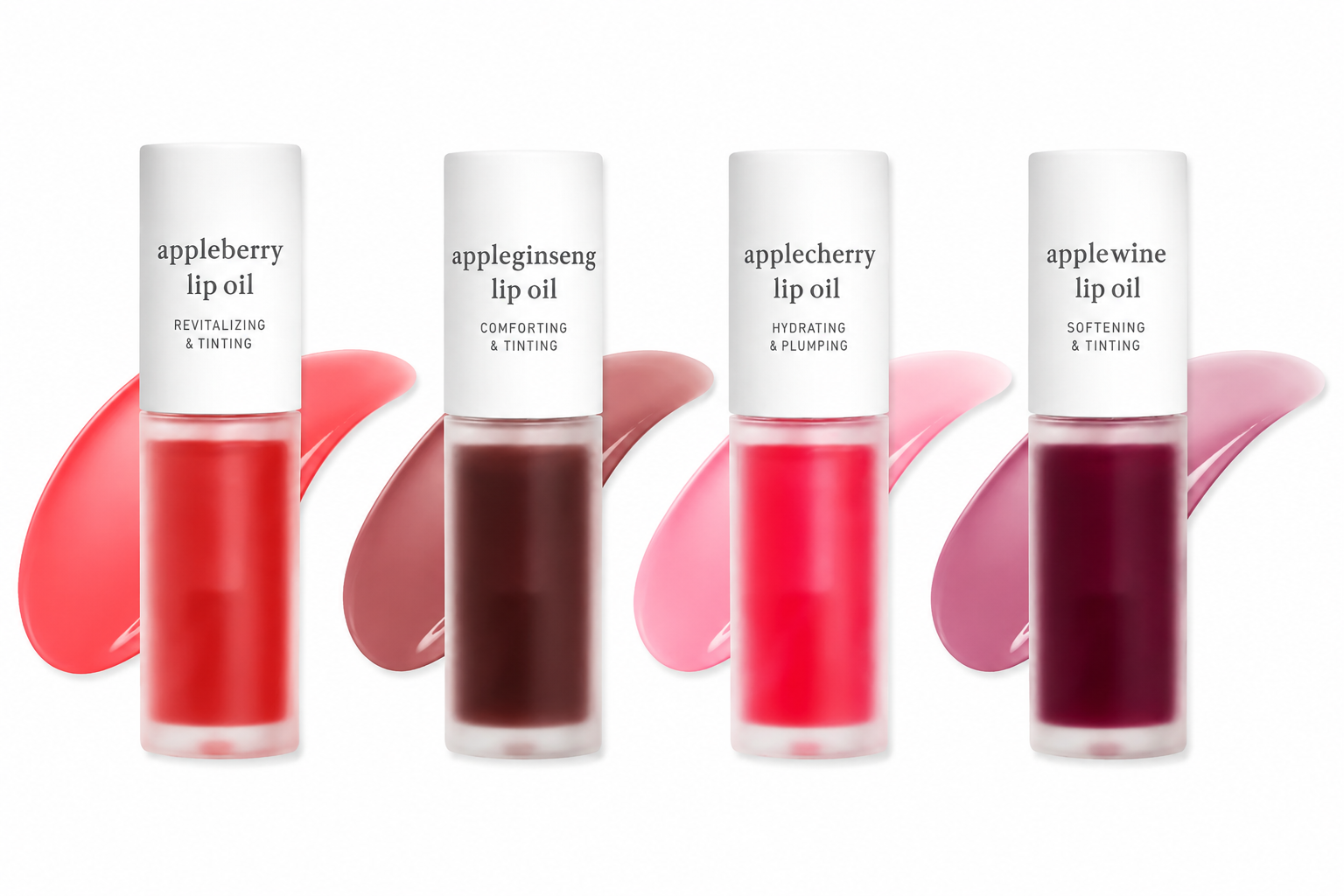 Apple Lip Oil & Lip Stain – 2-in-1 Glossy Tint | Long-Lasting, Hydrating | 16 Shades