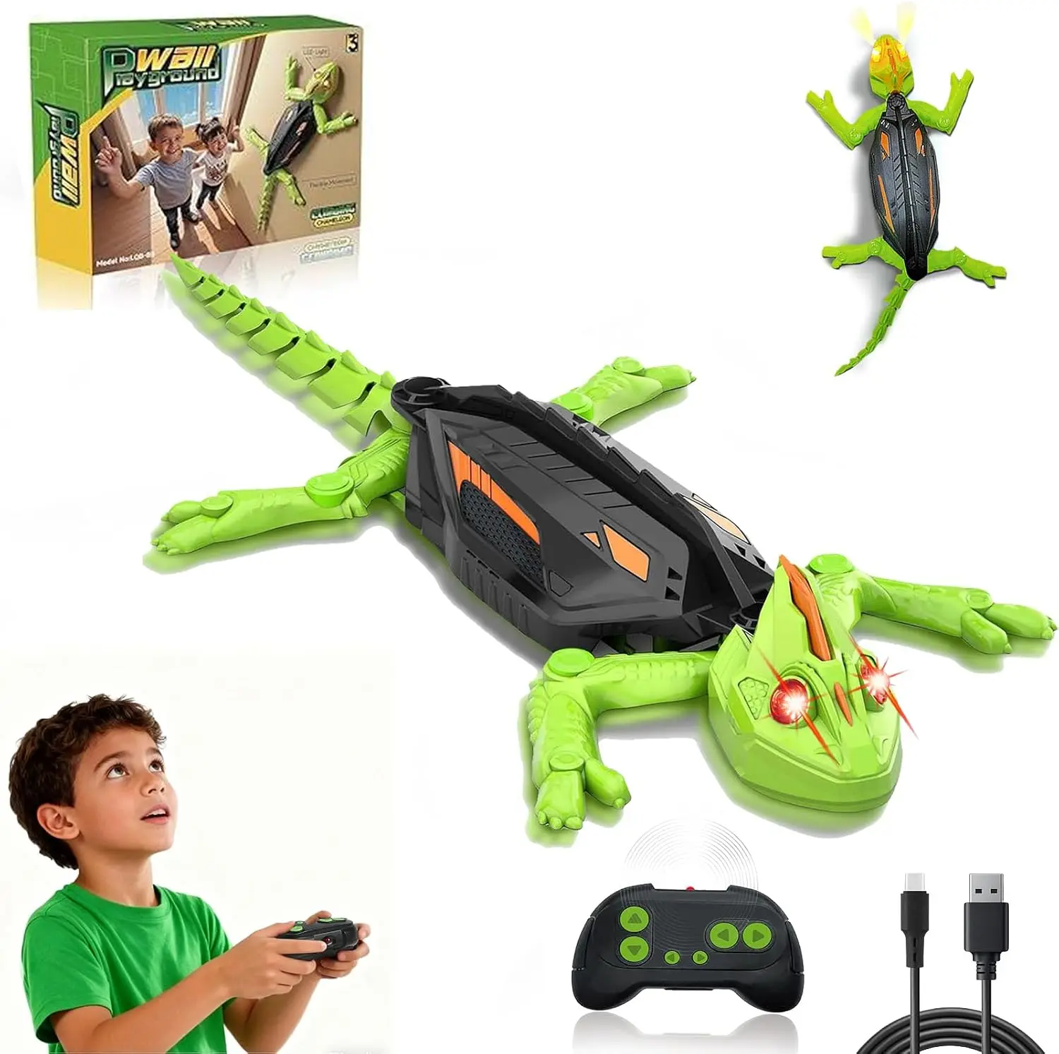 RC Wall Crawler Lizard