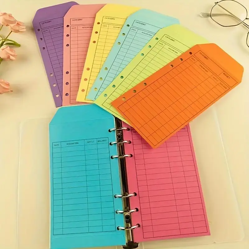 Budget Envelope Binder Set