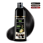 3-in-1 Hair Dye Shampoo – Ginseng Herbal Formula, Covers Grays, Long-Lasting Color (200ml)