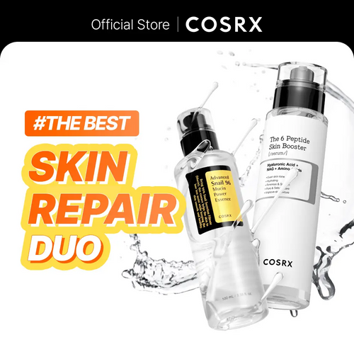 6 Peptide Serum + Snail Mucin Essence Skin Repair Duo