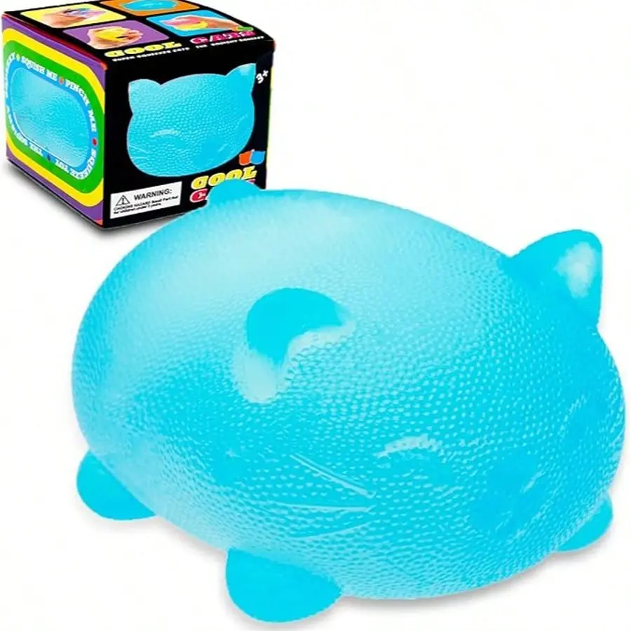 Cool Cat Sensory Squeeze Toy
