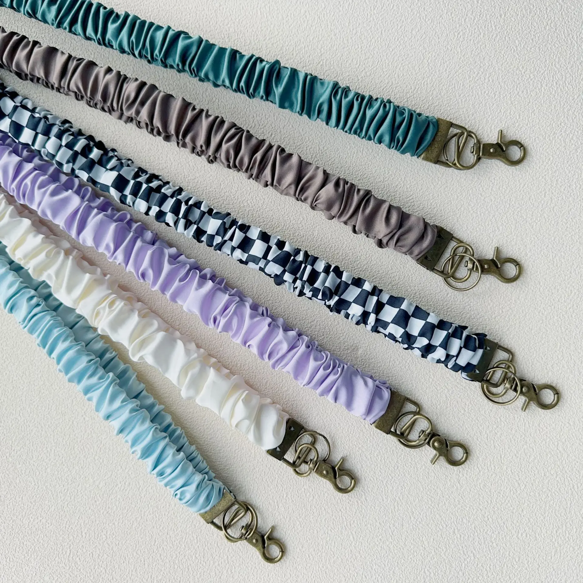 Stretchy Scrunchie Lanyard – Soft Elastic Neck Lanyard