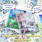 Aesthetic Dreamcore Sticker Book