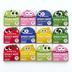 Sticky Notes with Pull-Out Dispenser | 12 Boxes 960 Sheets | 6 Colors | Strong Adhesive No Residue