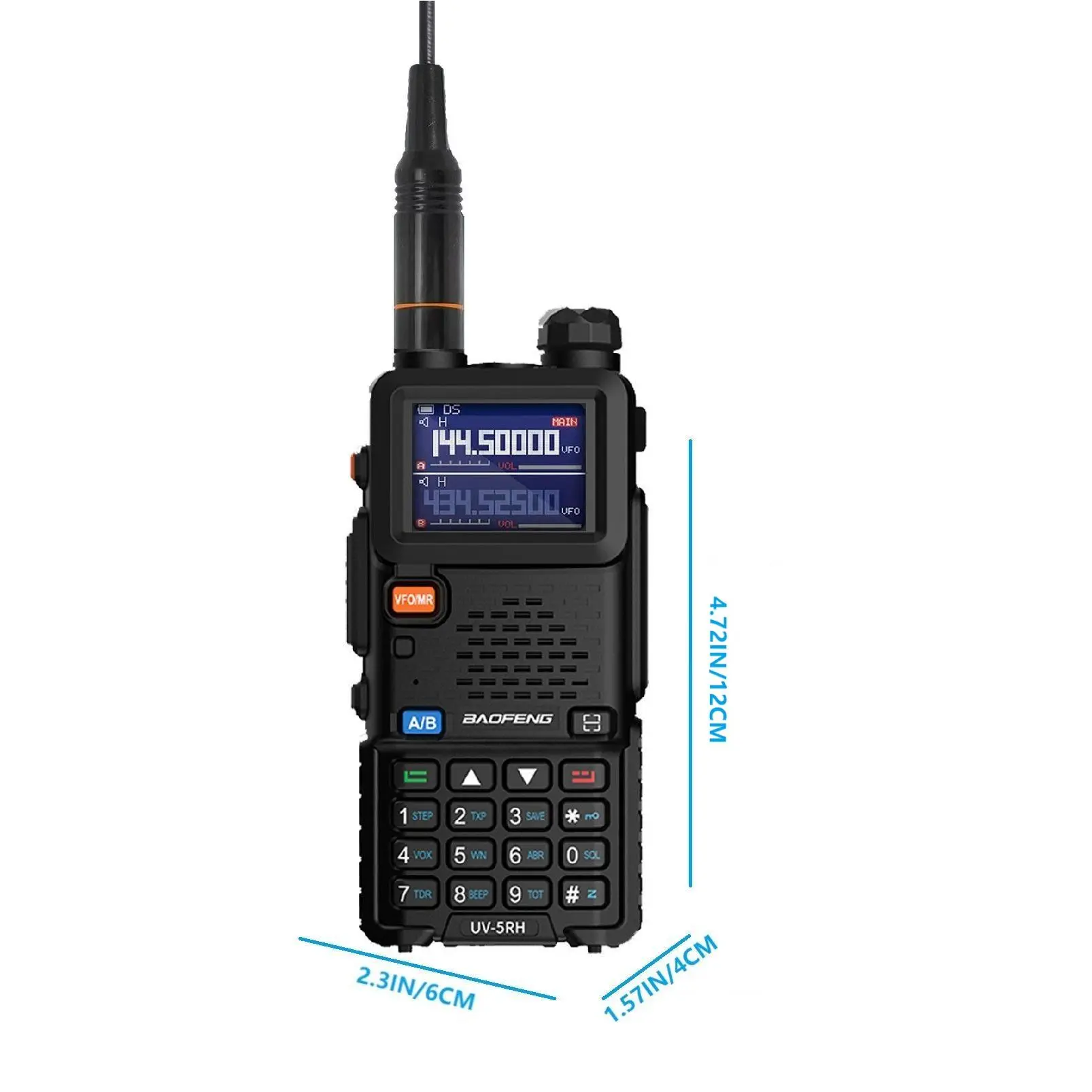 Long-Range Rechargeable Walkie Talkie