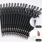 Black Ballpoint Pens 0.5mm – 20-Pack Smooth Writing Pens