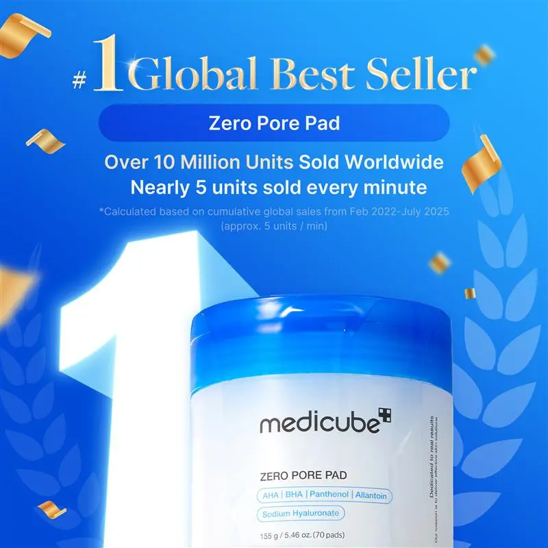 Zero Pore Pads – AHA + BHA Korean Toner Pads for Pore Minimizing & Exfoliation