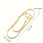 Cute Metal Pen Clips & Paper Clips