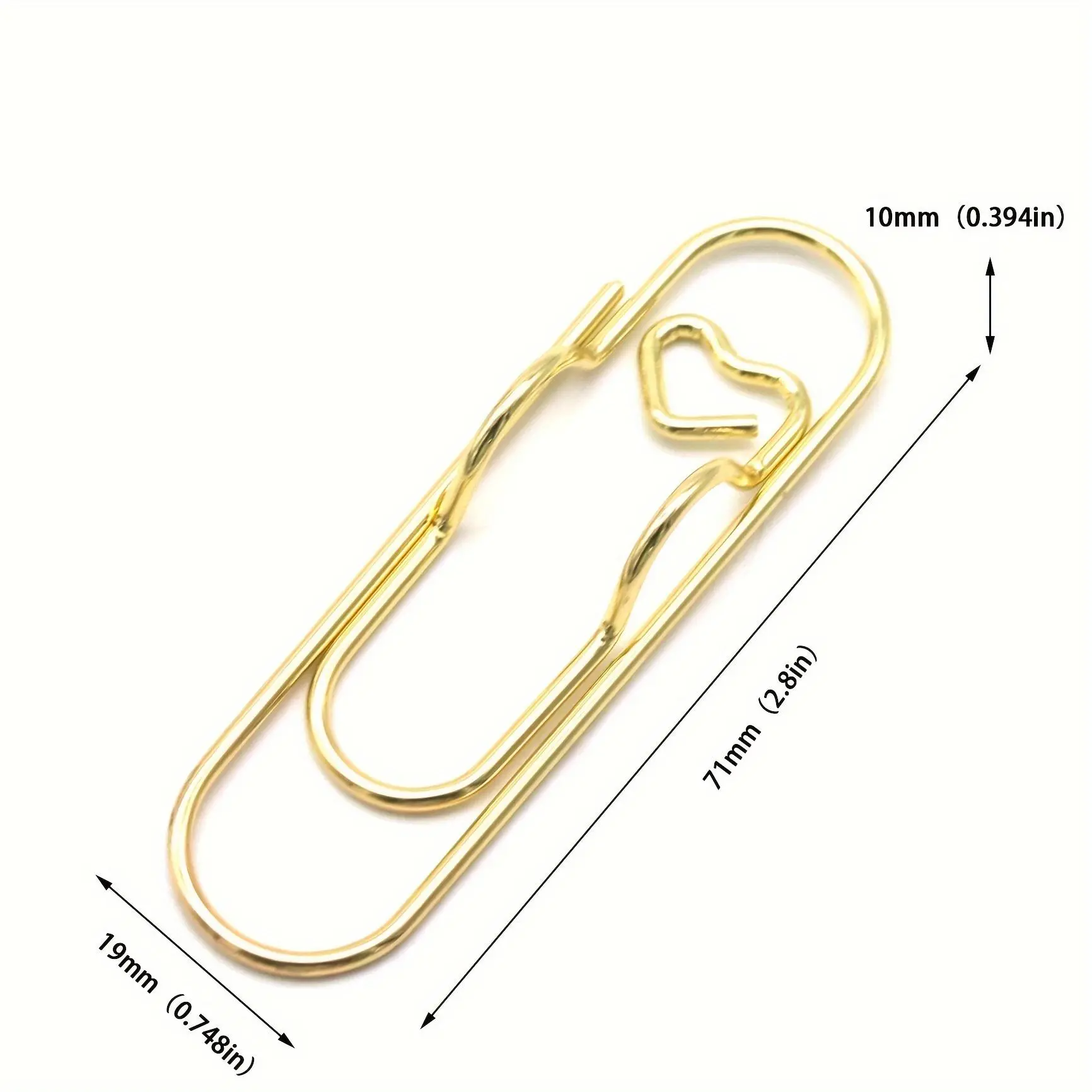 Cute Metal Pen Clips & Paper Clips