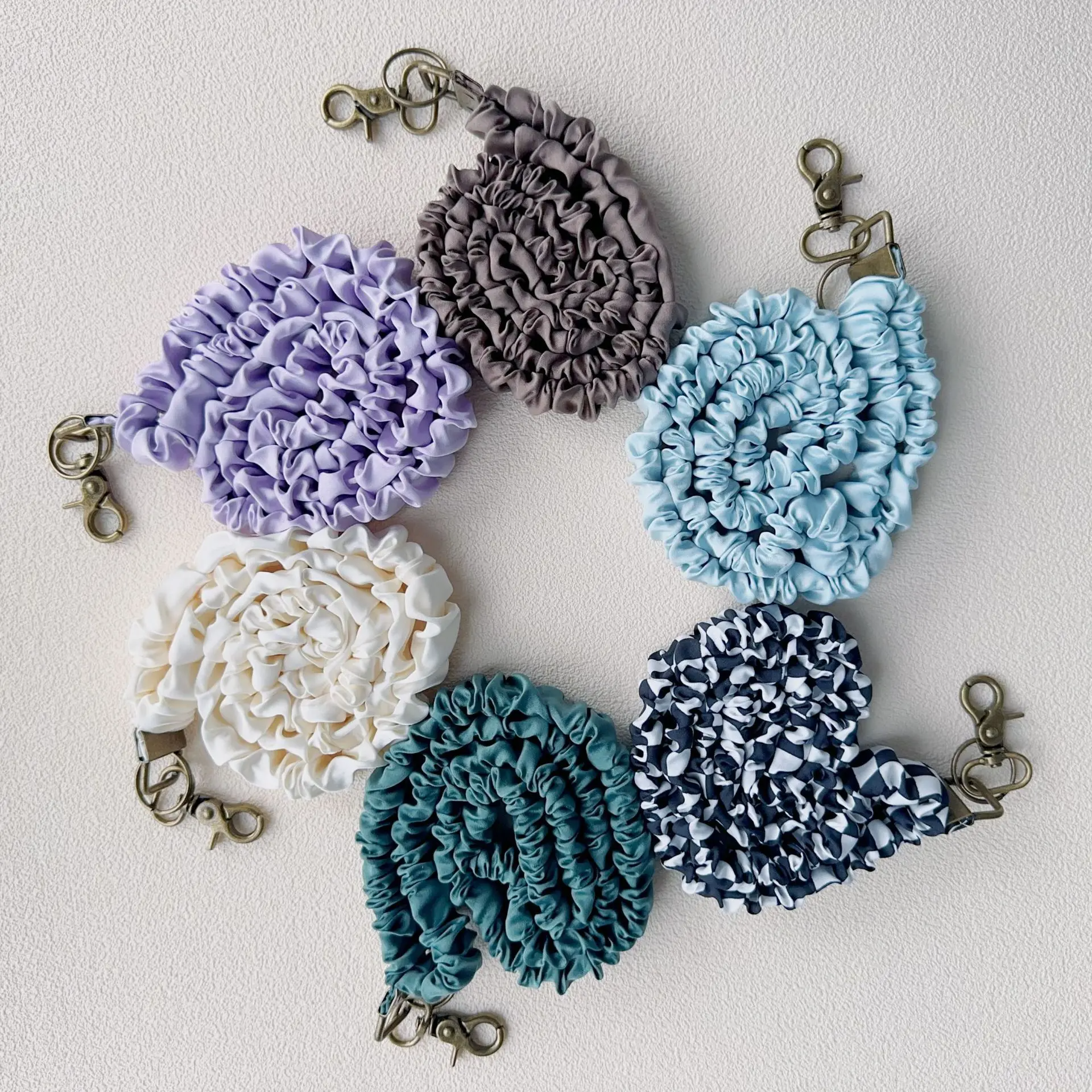 Stretchy Scrunchie Lanyard – Soft Elastic Neck Lanyard