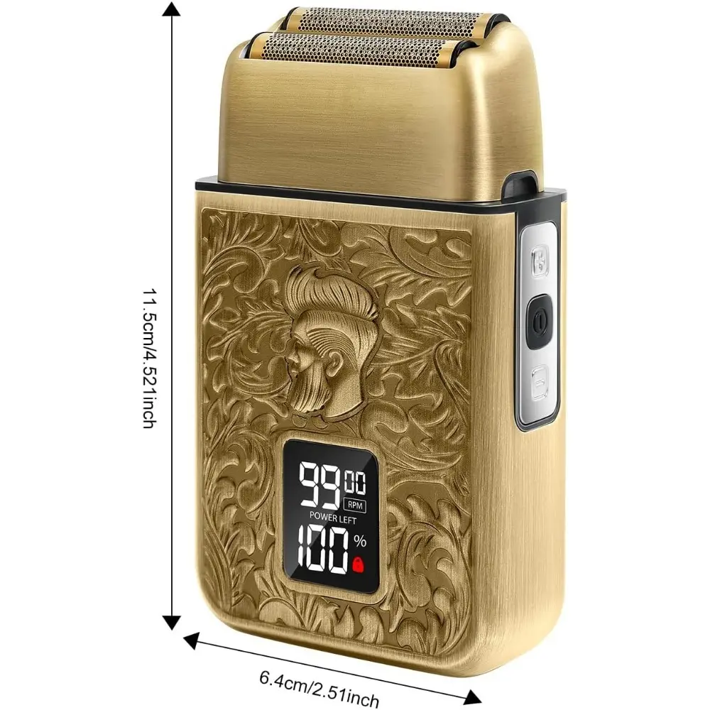 3-Speed Electric Head Shaver for Bald Men