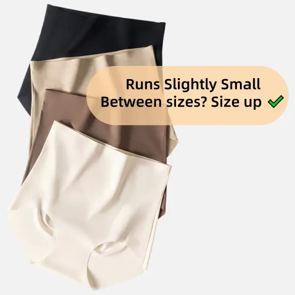 Women's Seamless High Waist Panties – 5-Pack, Buttery Soft Full Coverage Underwear (S-XL)