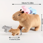 Cute Capybara Plush Toy Set