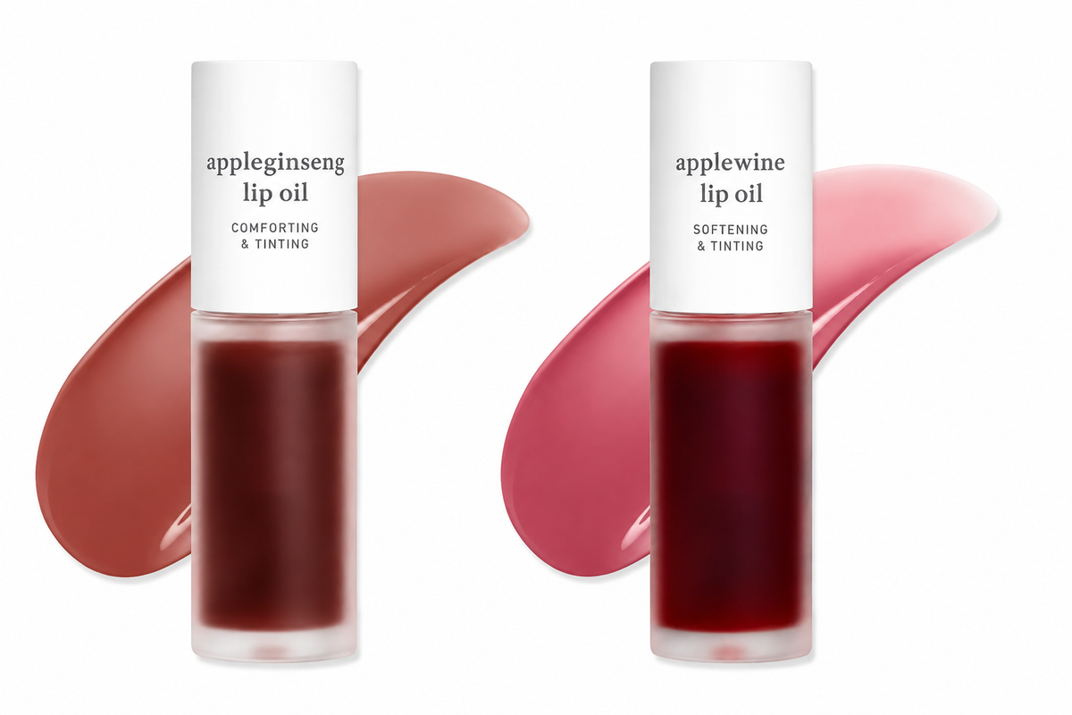 Apple Lip Oil & Lip Stain – 2-in-1 Glossy Tint | Long-Lasting, Hydrating | 16 Shades