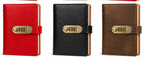 A6 Leather Journal with Combination Lock – 100 Pages