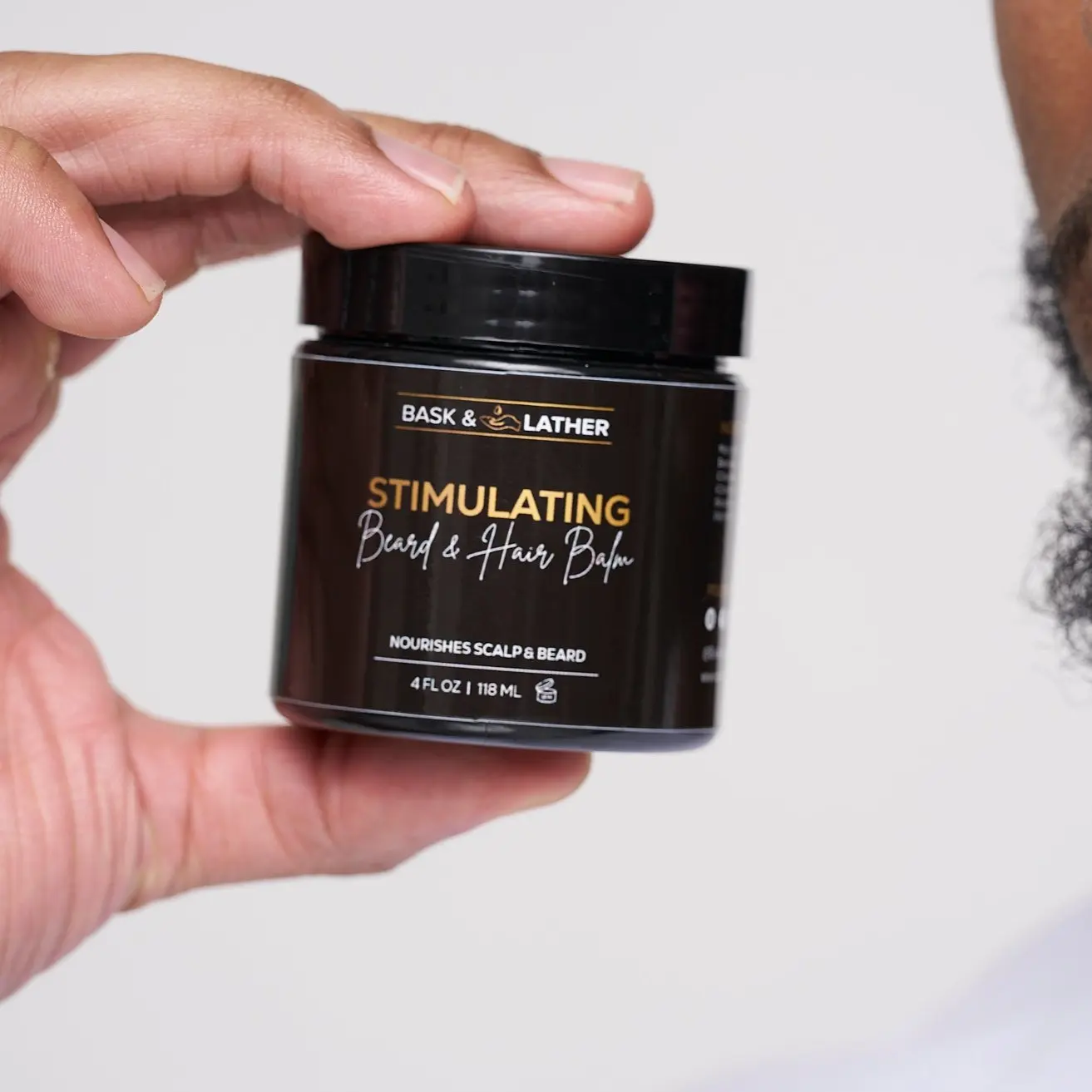 Men's Stimulating Beard & Hair Balm