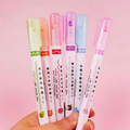 6-Piece Fluorescent Highlighter Marker Set