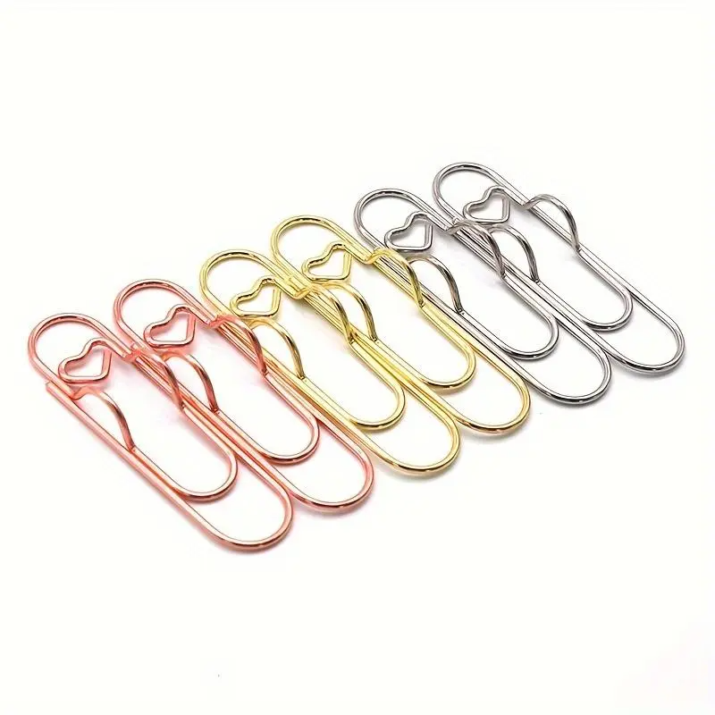 Cute Metal Pen Clips & Paper Clips