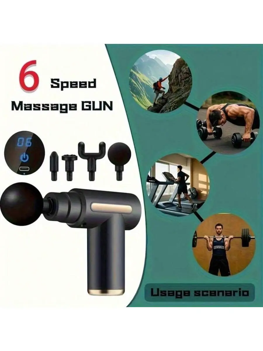Mini Massage Gun for Deep Tissue