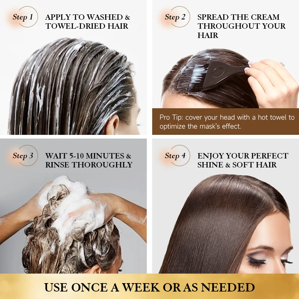 Collagen and Argan Oil Easy Cleansing Hair Mask
