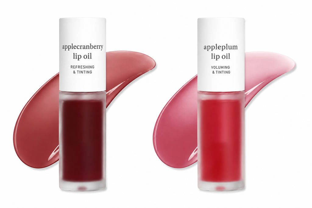 Apple Lip Oil & Lip Stain – 2-in-1 Glossy Tint | Long-Lasting, Hydrating | 16 Shades