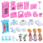 Princess Castle Dollhouse with Lights