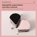 10-Pack Reusable Triangular Powder Puffs
