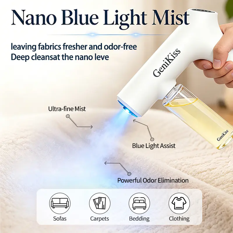 GeniKiss Nano Probiotic Pet Deodorizer – Bio-Enzyme Odor Eliminator Spray for Home & Pets