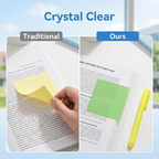 Sticky Notes with Pull-Out Dispenser | 12 Boxes 960 Sheets | 6 Colors | Strong Adhesive No Residue
