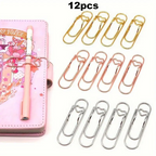 Cute Metal Pen Clips & Paper Clips