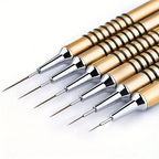 6-Piece Nail Art Striping Brush Set