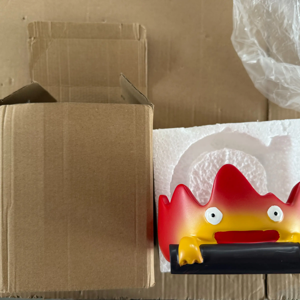 Cute Cartoon Flame Storage Tray