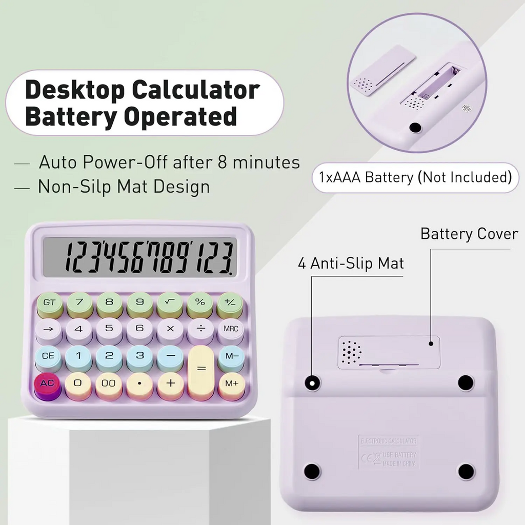 Cute Aesthetic Desktop Calculator