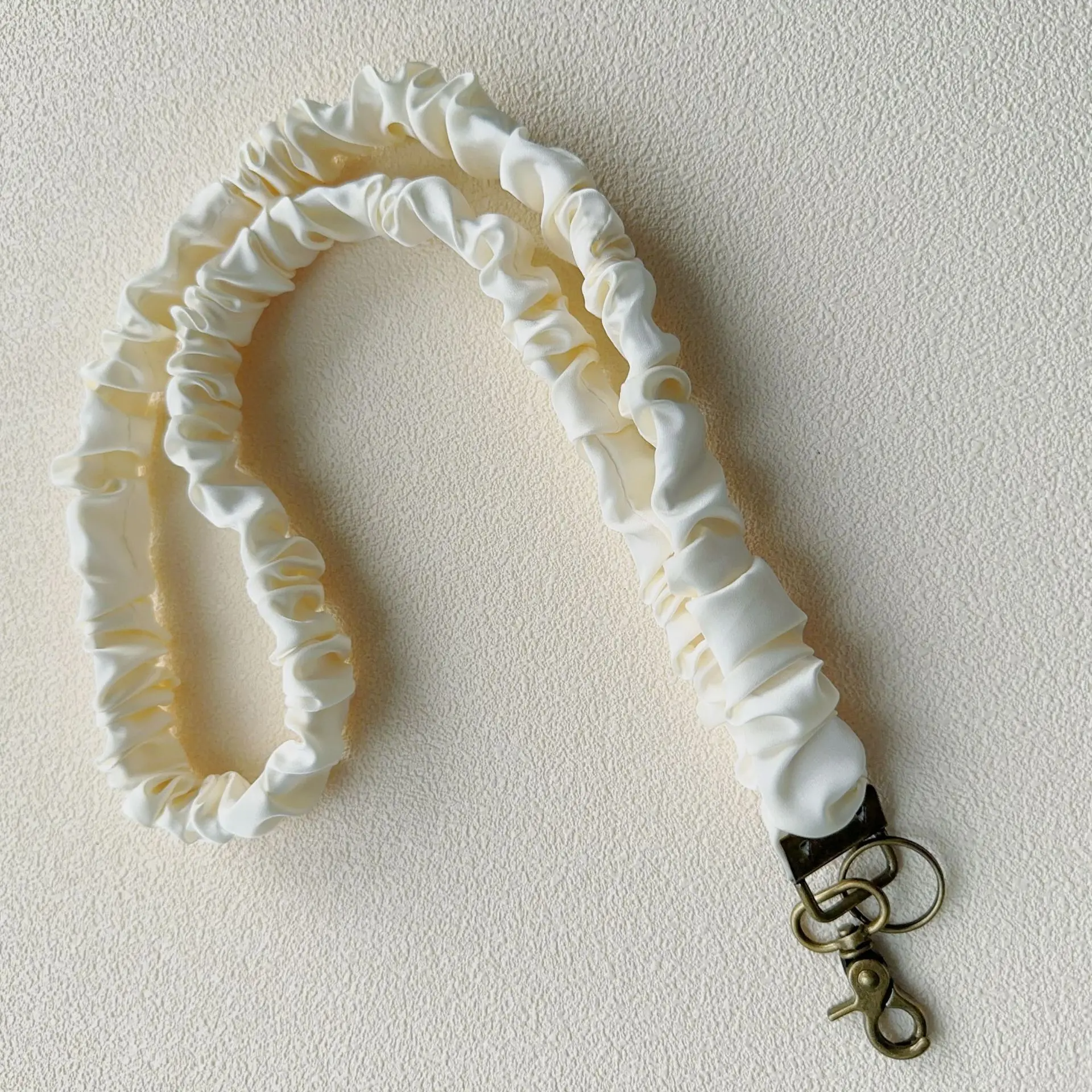 Stretchy Scrunchie Lanyard – Soft Elastic Neck Lanyard