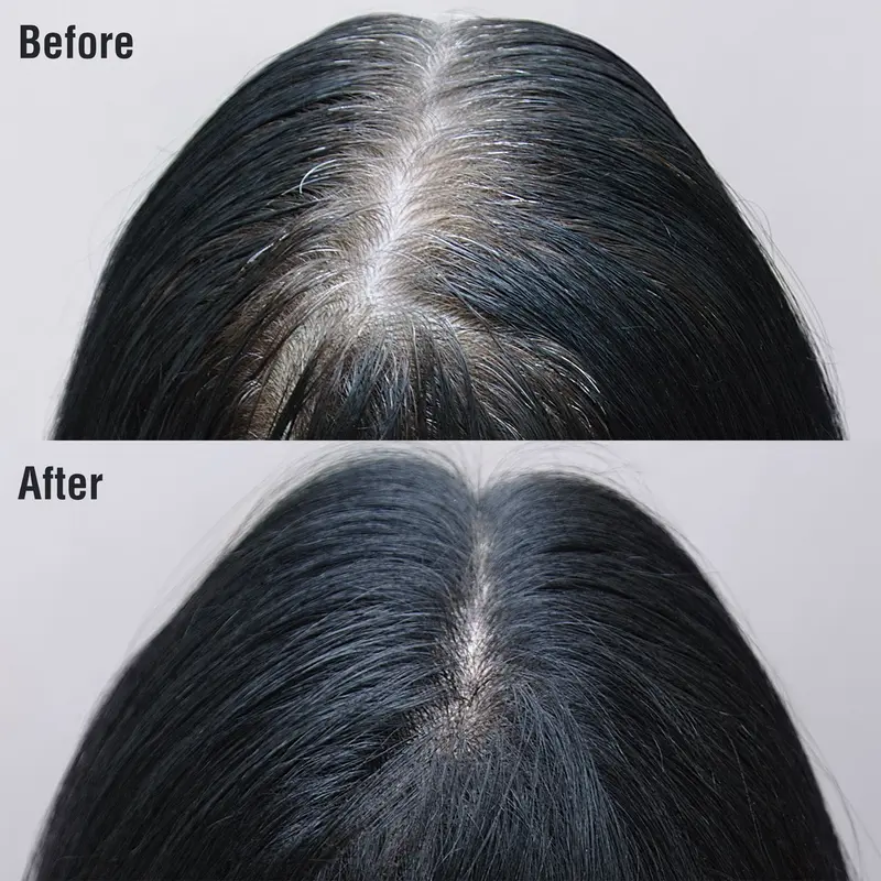 Kiss Tintation Temporary Hair Color Spray – Natural Black, Semi-Permanent Hair Dye