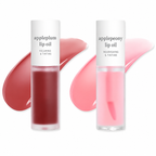 Apple Lip Oil & Lip Stain – 2-in-1 Glossy Tint | Long-Lasting, Hydrating | 16 Shades