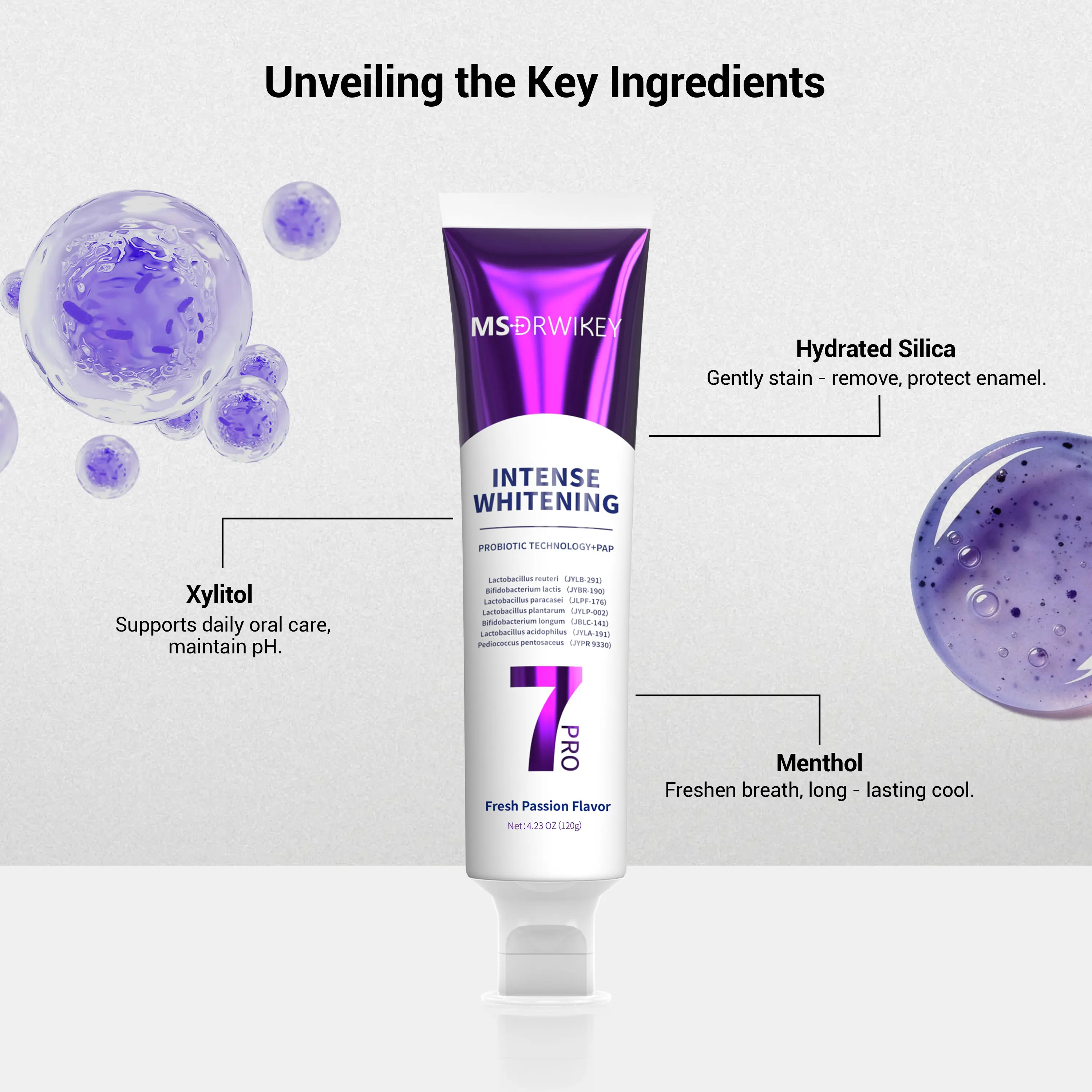 New 7-Pro Intensive Toothpaste