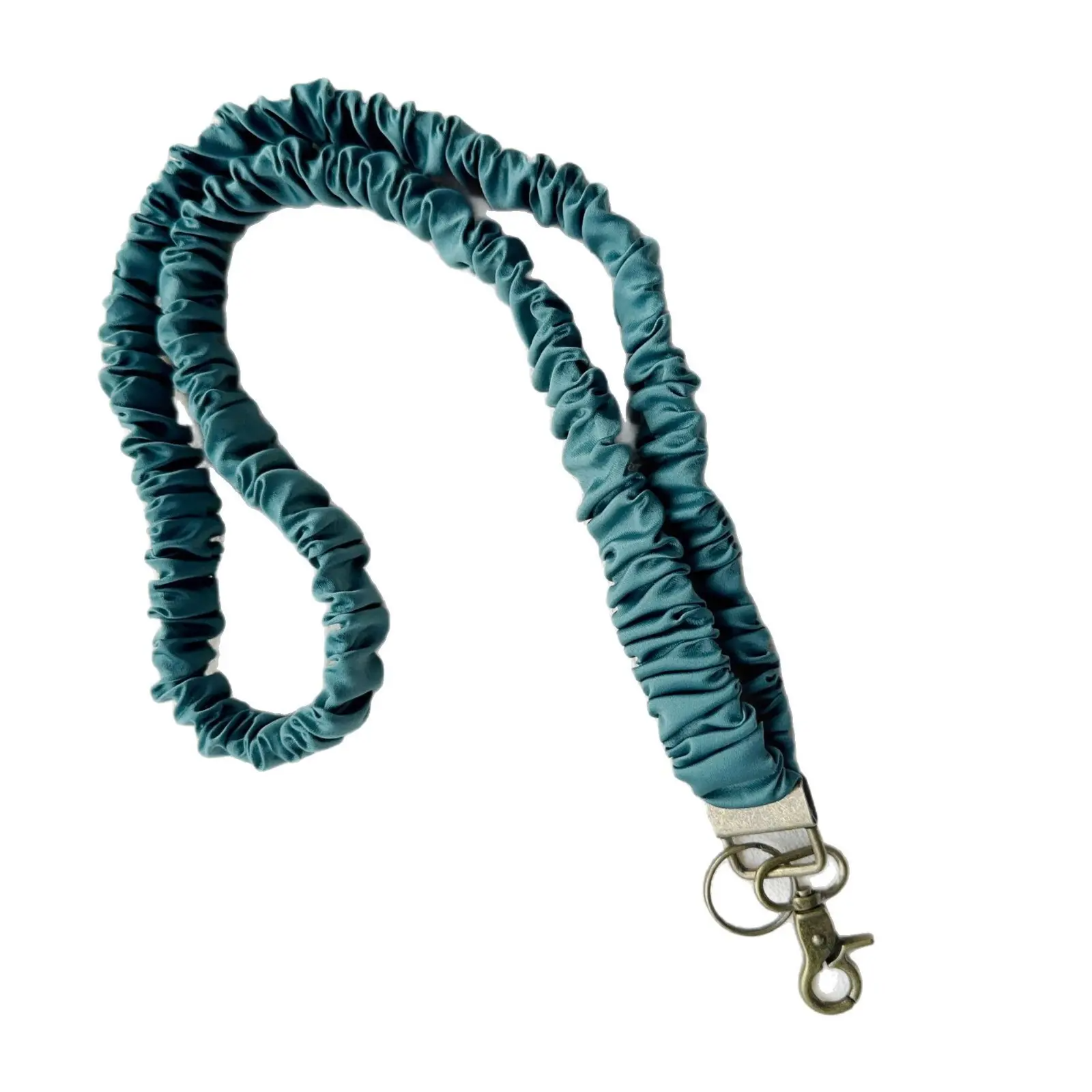 Stretchy Scrunchie Lanyard – Soft Elastic Neck Lanyard