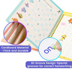 Reusable Grooved Handwriting Practice Books for kids