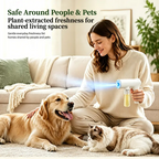 GeniKiss Nano Probiotic Pet Deodorizer – Bio-Enzyme Odor Eliminator Spray for Home & Pets