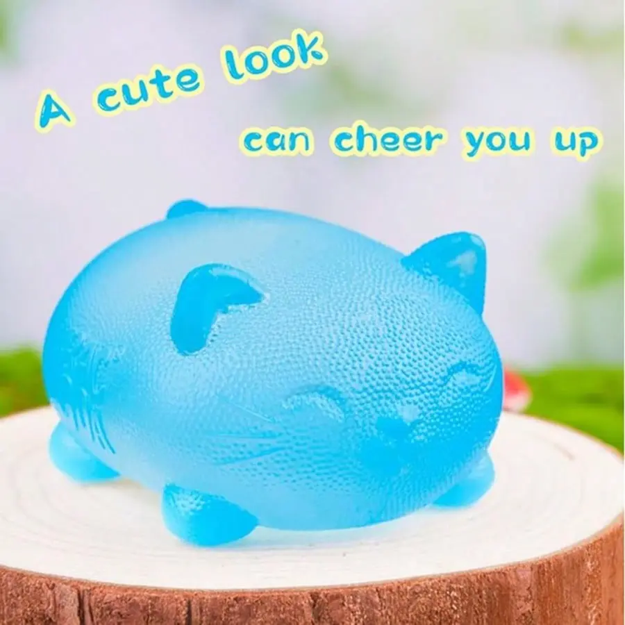 Cool Cat Sensory Squeeze Toy