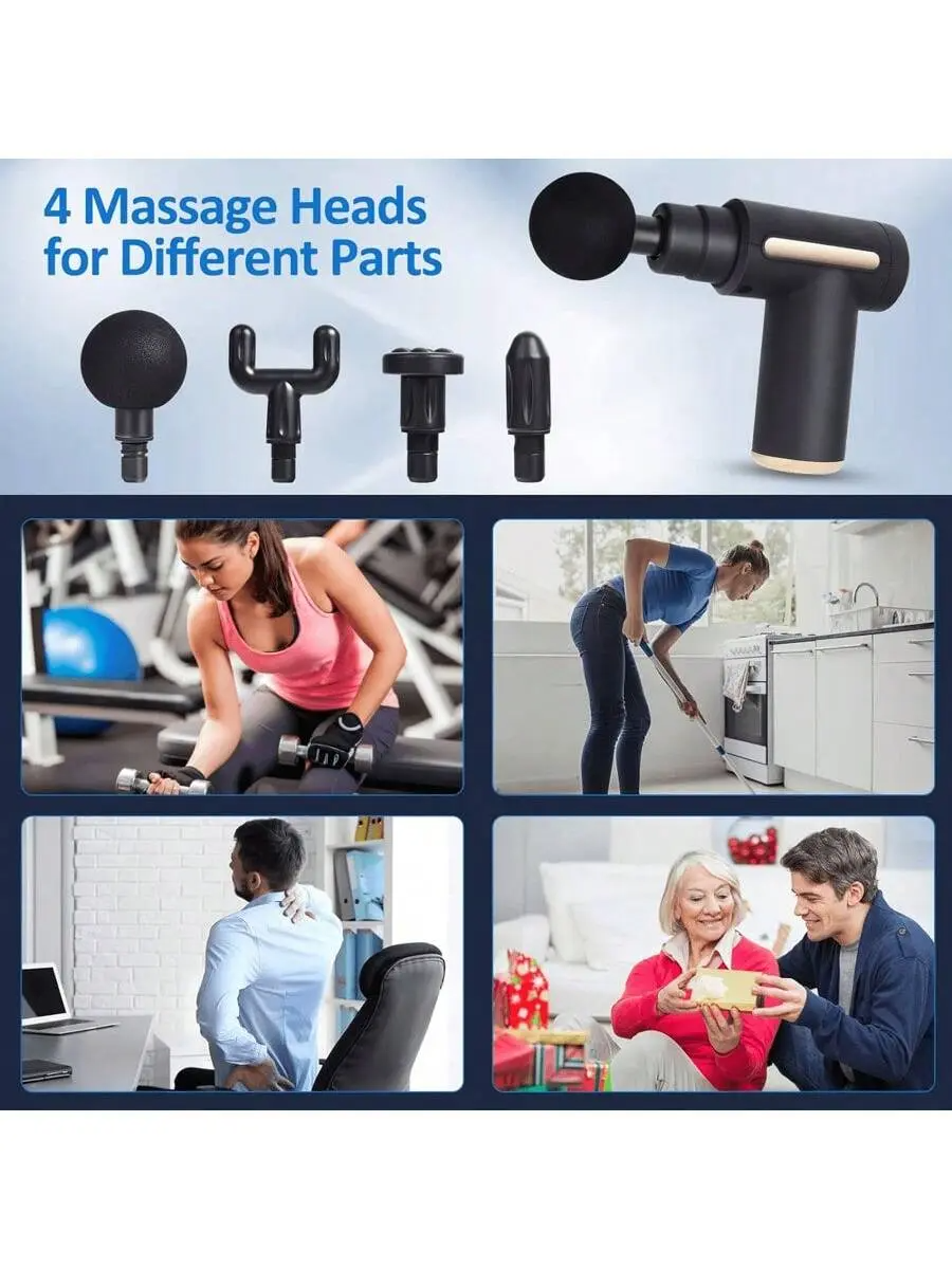Mini Massage Gun for Deep Tissue