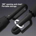 Automatic Folding Umbrella – Windproof & Waterproof | 10-Rib Double Canopy | Men & Women