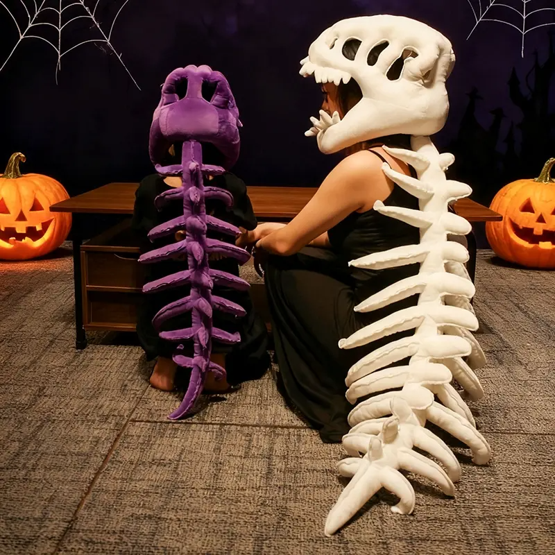 Dinosaur Skeleton Headgear Pillow