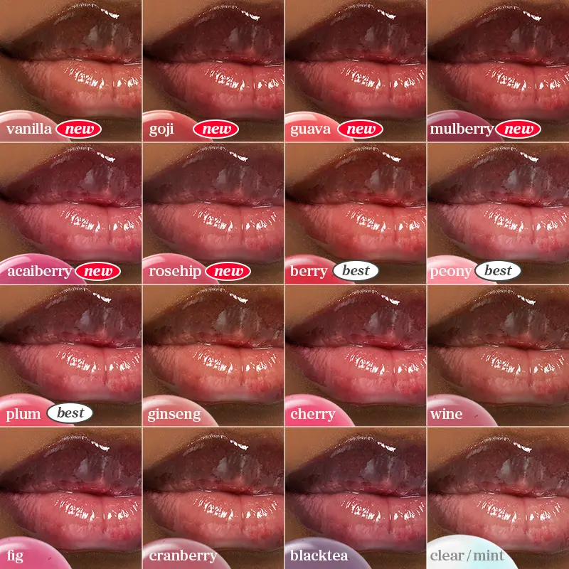 Apple Lip Oil & Lip Stain – 2-in-1 Glossy Tint | Long-Lasting, Hydrating | 16 Shades