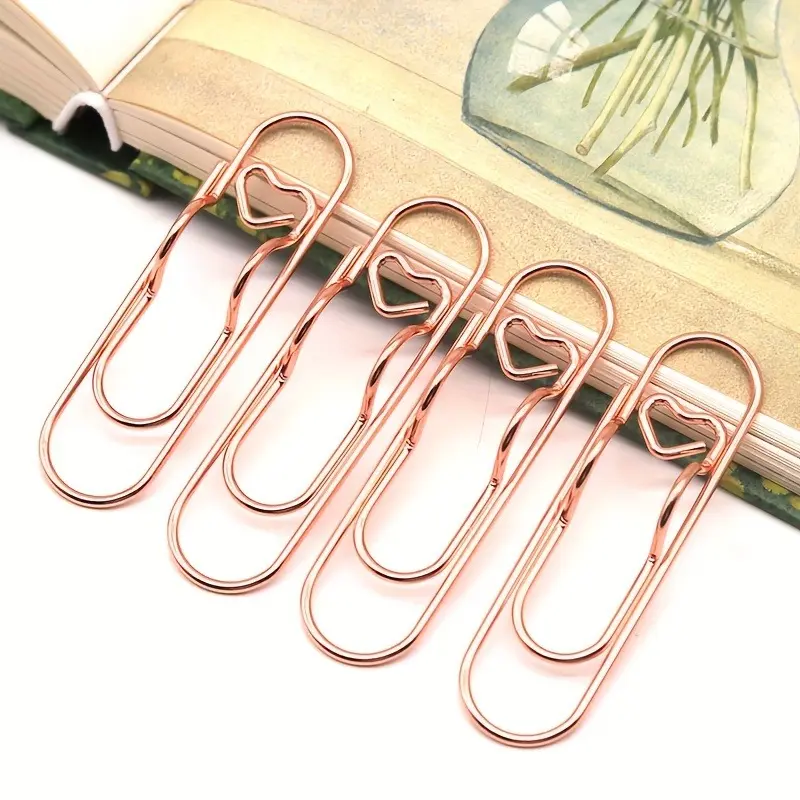 Cute Metal Pen Clips & Paper Clips