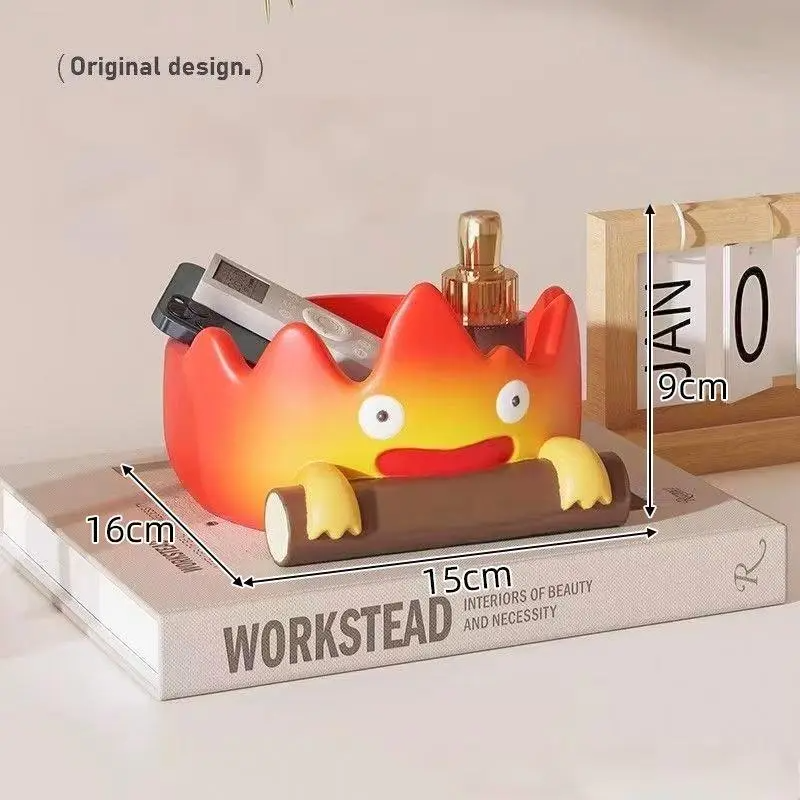 Cute Cartoon Flame Storage Tray