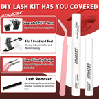 Flora Lash Extension Kit – Ultra-Dense Clusters, 3 Styles